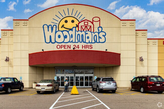 Grocery stores such as Woodman's Food Market are nearby in Kenosha.