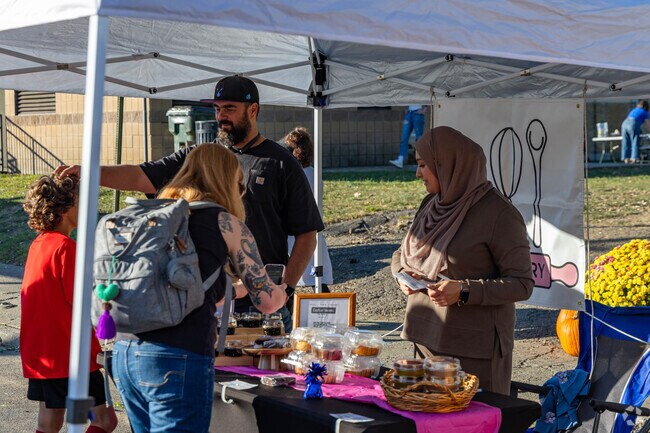 The Off Pike Market has homemade goods made and sold by Norwood residents.