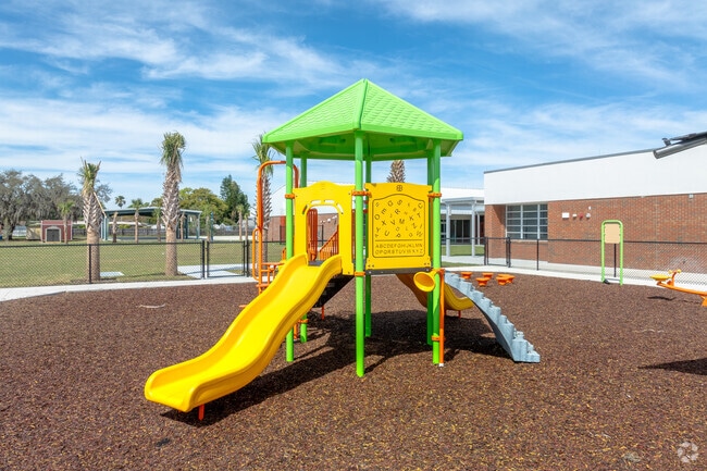 Outdoor play is a key part of a students development at Garner Elementary.