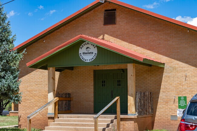 The Glorieta Adventure Retreat is the go to place for zip lining and mountain biking.