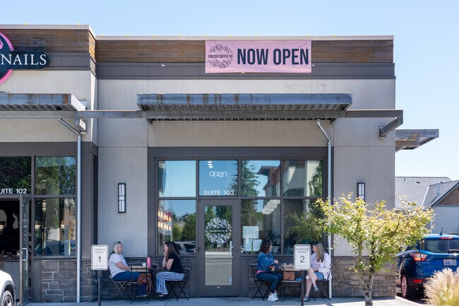 New coffee shops and restaurants are all over Fisher's Landing East.