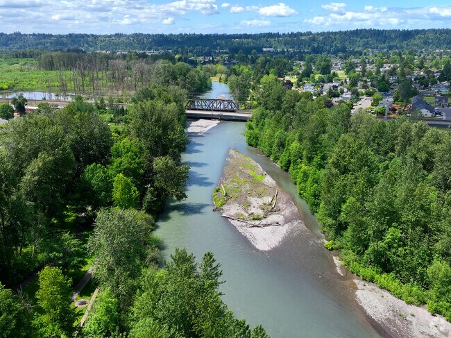 The White River in Lakeland Hills.