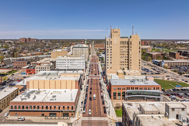 Less than half a mile from Grand Traverse is the diverse shopping and dining of Saginaw Street.