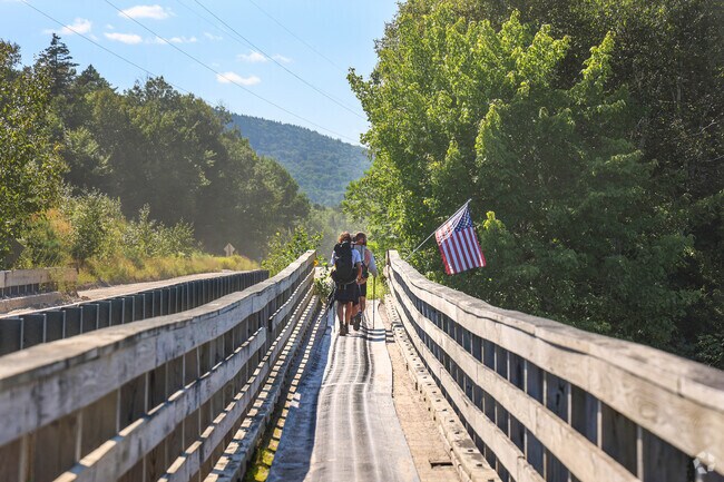 Patten is visited by hikers excited to hike in Baxter State Park.