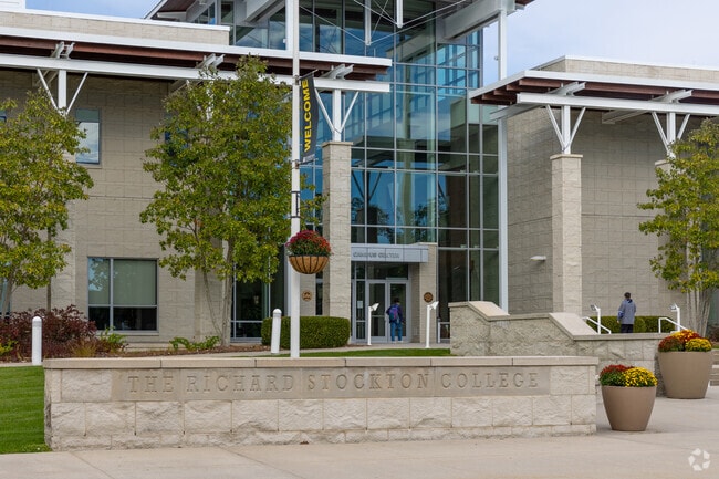 Stockton University in Pomona has a vibrant campus.