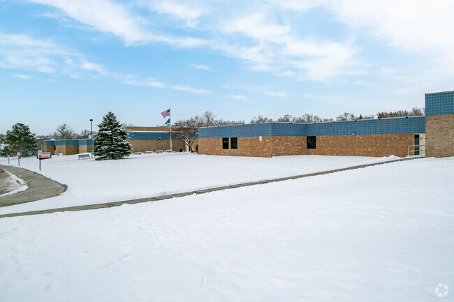 Harry Andersen Middle School serves students in grades 6-8.