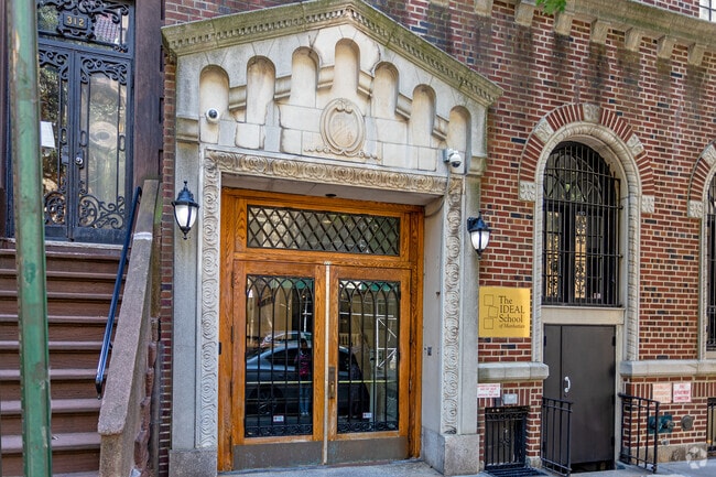 The Ideal School Of Manhattan is almost hidden amongst residential homes like a gem of the area.