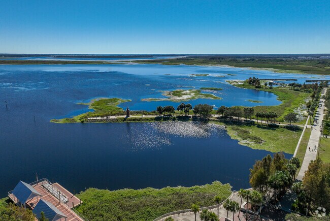 Lake Toho is a beautiful lake near Downtown Kissimmee.