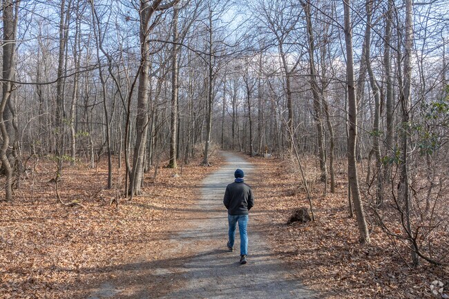 The 750-acre Rocky Ridge Park near East York offers 12 miles of hiking and biking trails.