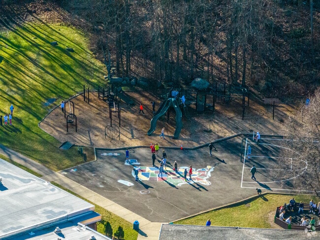 Students of Rockaway Valley Elementary School can enjoy the large play area.