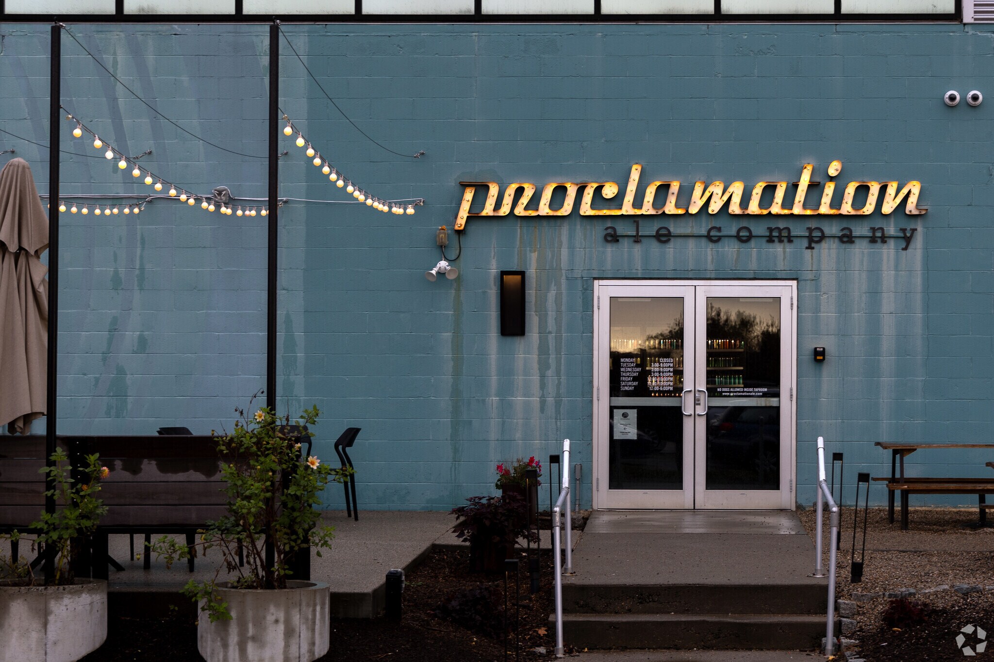 Proclamation Ale Company has an industrial space in the Warwick City Center neighborhood.