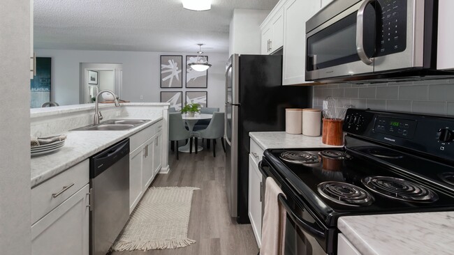 Discover the timeless charm of our upgraded kitchens, with sleek, modern design in every corner.