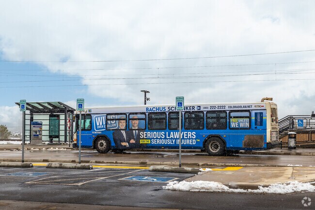 Residents of Adams City can find convenient access to public transportation.