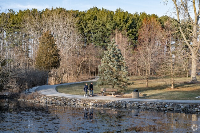 Locals from Westlake often find themselves utilizing the paved paths at Clague Park.