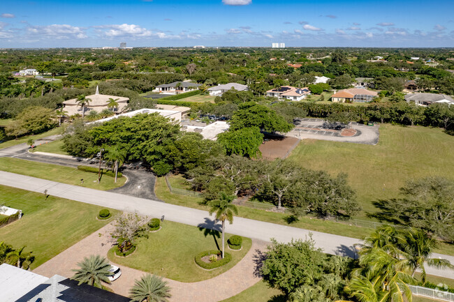Aerial view of Sawgrass Adventist School in Plantation, FL.