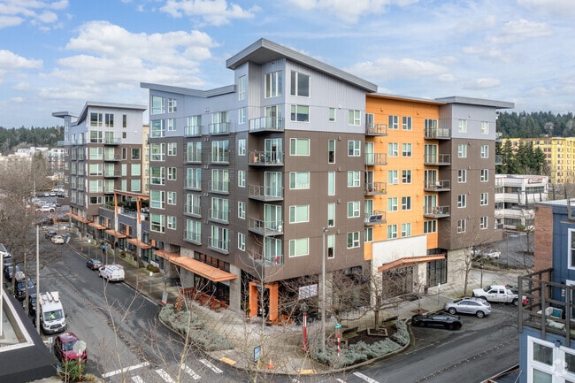 Plenty of shopping and dining right at the doorsteps of these beautiful Downtown Redmond condos.
