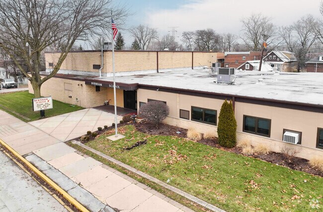 Burnham Elementary School in Burnham, IL, is for students in grades PK, K-8.