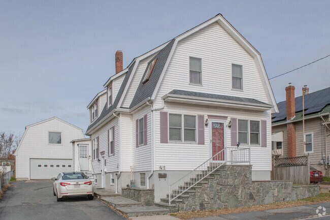 A gambrel-roofed home in the Acushnet neighborhood is a gallant reminder of the past.