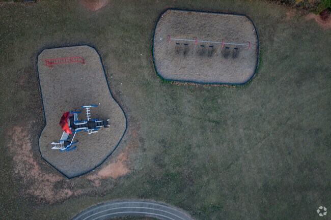 McEver Elementary School boasts play structures for students to enjoy.