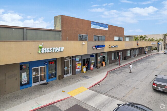 There are many shopping centers a few minutes away from the Redwood area.