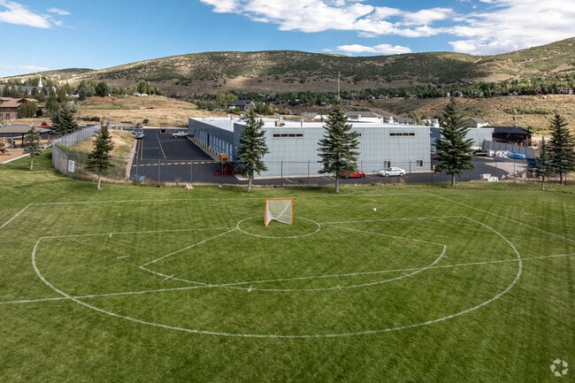 Jeremy Ranch Elementary School is nestled in the Wasatch Mountains.