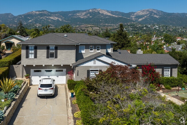 Newer two-story homes line the streets of Samarkand, Santa Barbara.