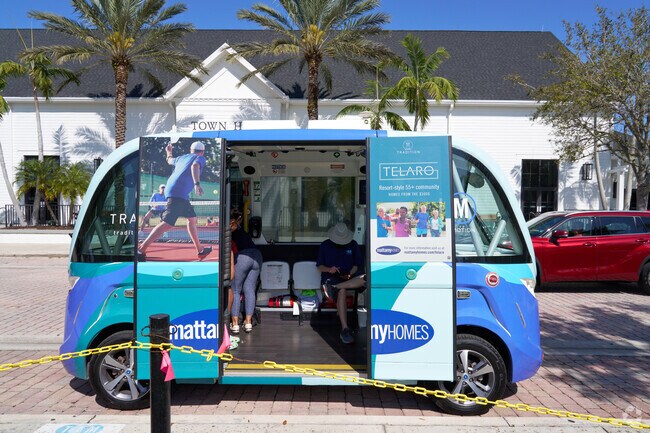 Tradition in Motion is an autonomous bus system offering free rides to locals.