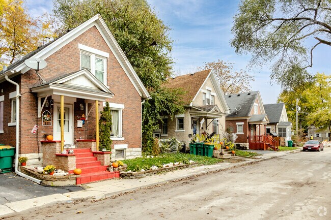 In Saint Pat's there are cottage style homes with small front porches.