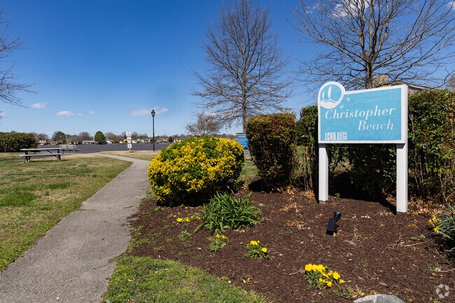 Christopher Beach Park is a peaceful lakefront retreat for Lake Christopher residents to enjoy.