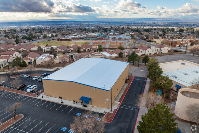 The gymnasium at Calvary Christian.