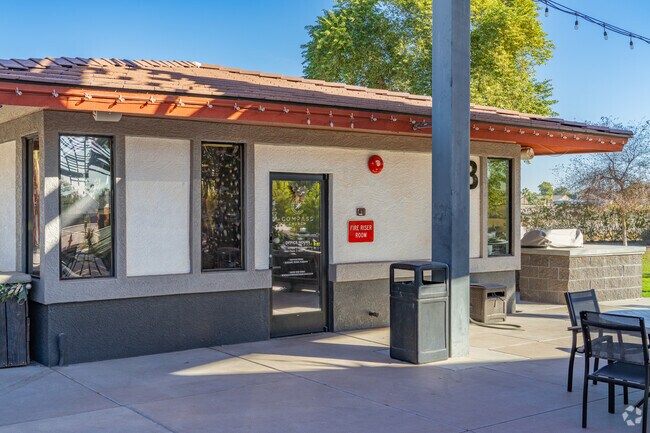Compass Church is one of many houses of worship near Canyon Trails.