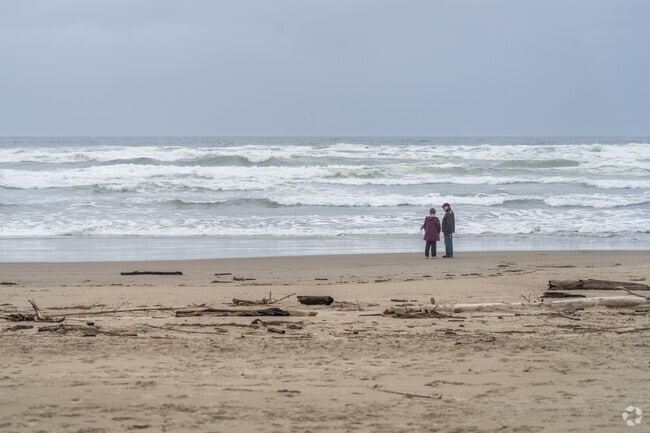 Waldport is one of the quieter beach communities along the Oregon Coast.