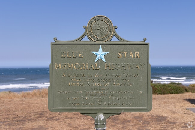 U.S. Highway 101 is a 338-mile-long memorial to the veterans.