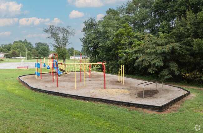 Students at Claremont Elementary School enjoy the playground at recess.