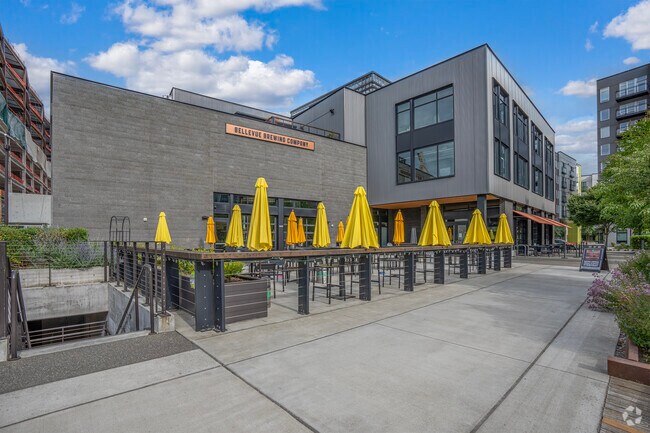 Bellevue Brewing Co. serves craft beer near Wilburton’s Spring District.