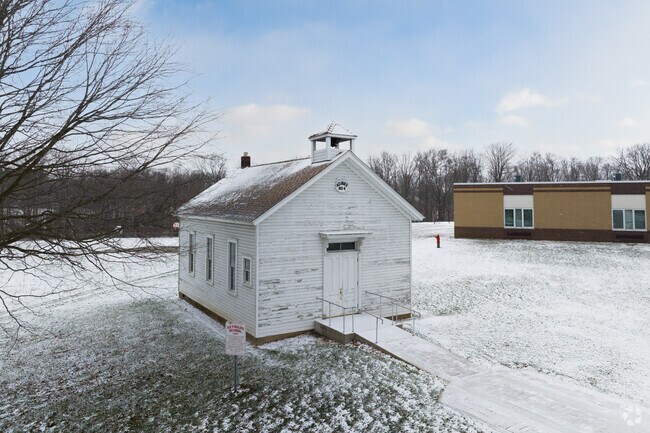 Bellevue Elementary has a historic school house building onsite.