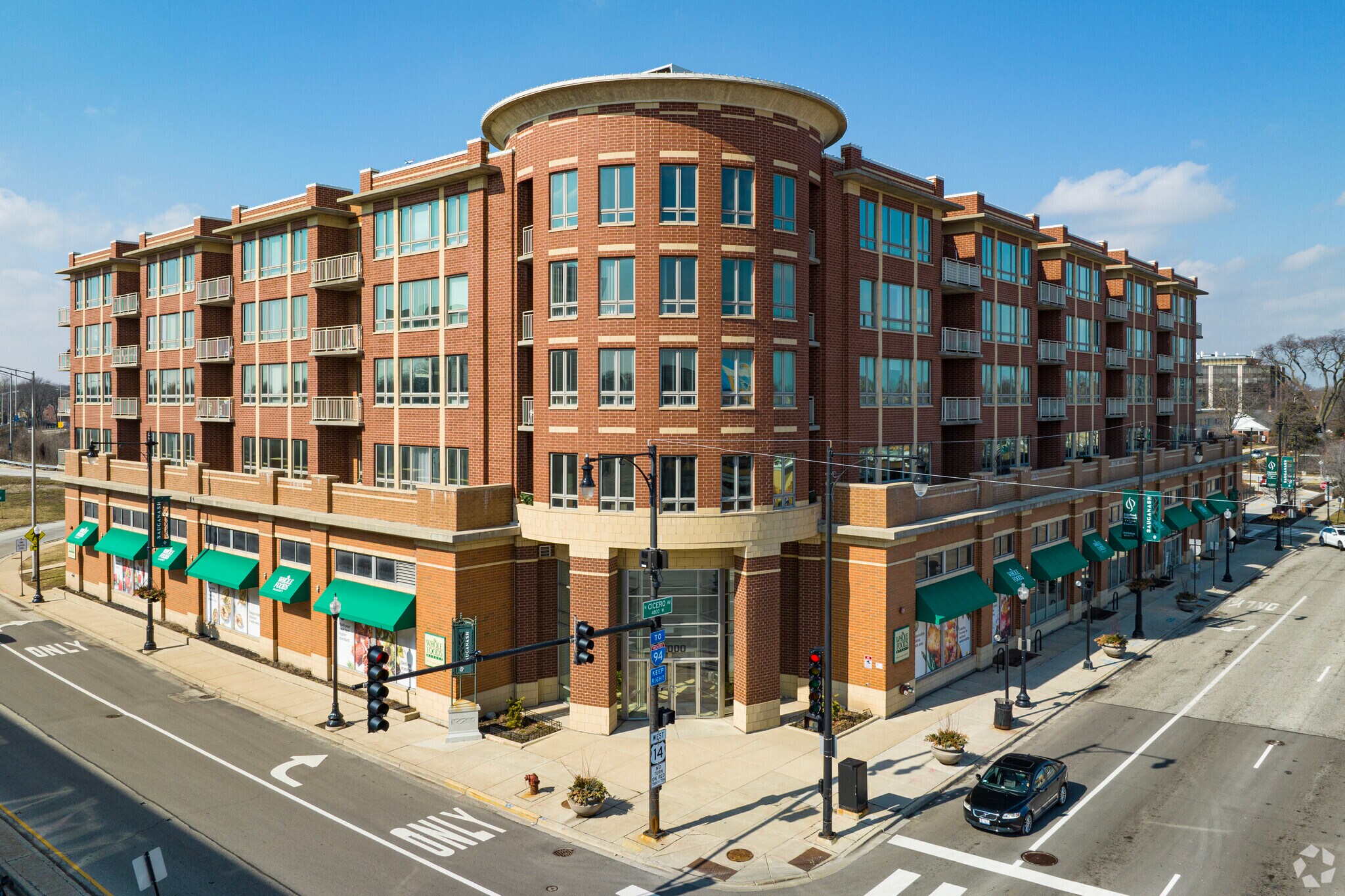 Sauganash features a Whole Foods.
