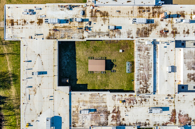 Gateway Middle School includes private outdoor areas within the campus.