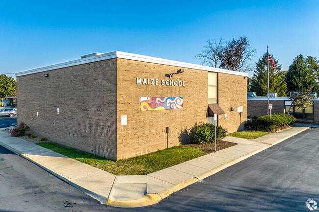 Maize Elementary School in Clinton Estates serves the children in grades PK, K-5.