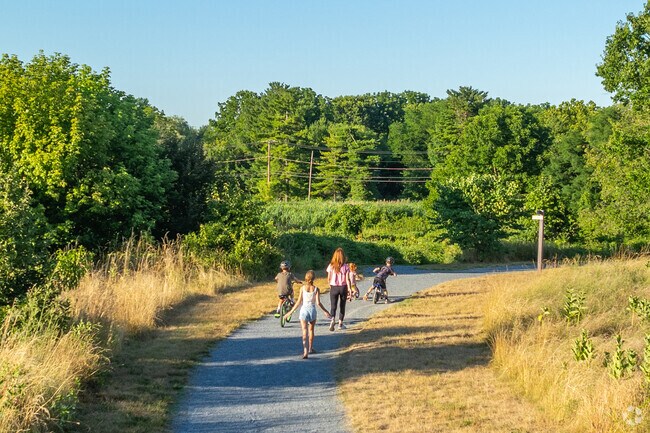 Noel Dorwart Park in Rohrerstown has a 3.5 mile trail that runners, walkers and bikers can use.