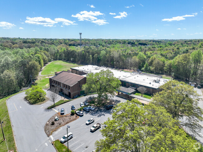 A view of the campus at W.M. Jenkins Elementary School.