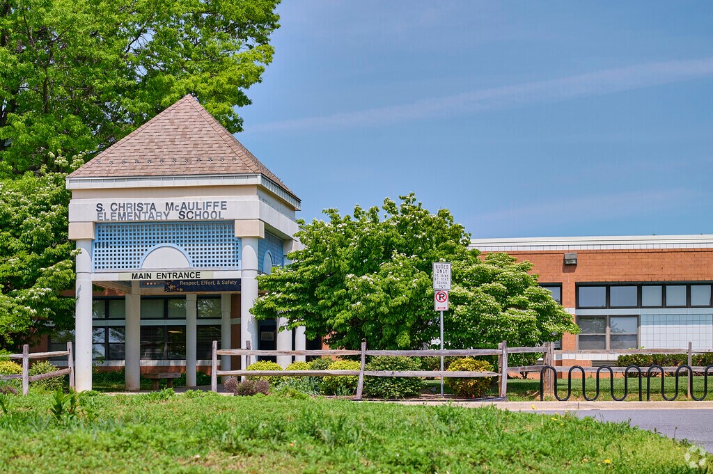 S. Christa Mcauliffe Elementary School teaches students in grades PK-5 in Germantown.