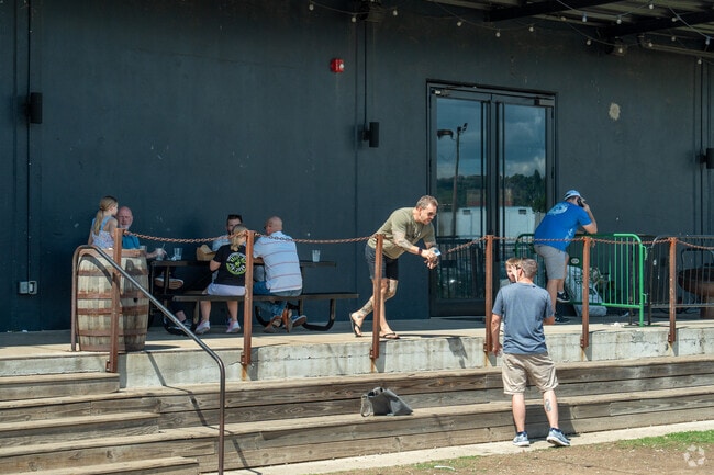 Find a good meal with family at Back Forty Beer Company near Oakwood Place.