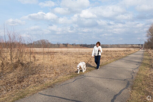 Roselle park in Ada is a great place for you and your furry friend to get some fresh air.