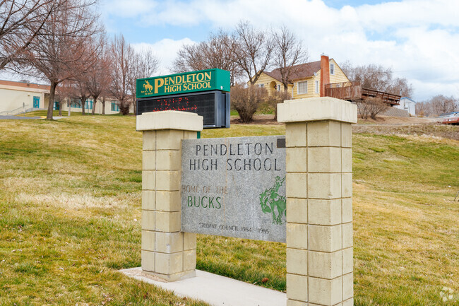 Pendleton High School in Pendleton, Oregon.