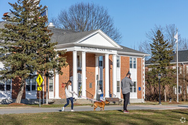 Residents of Woods Corner have access to the Burlington Town Hall.