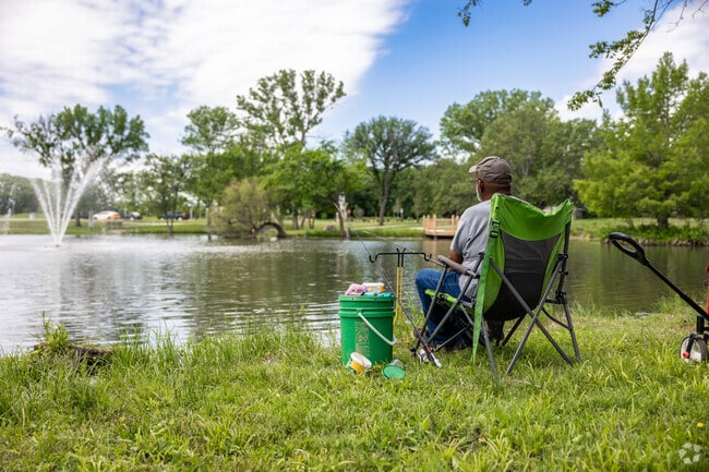 Andover Central Park offers an excellent fishing lake.