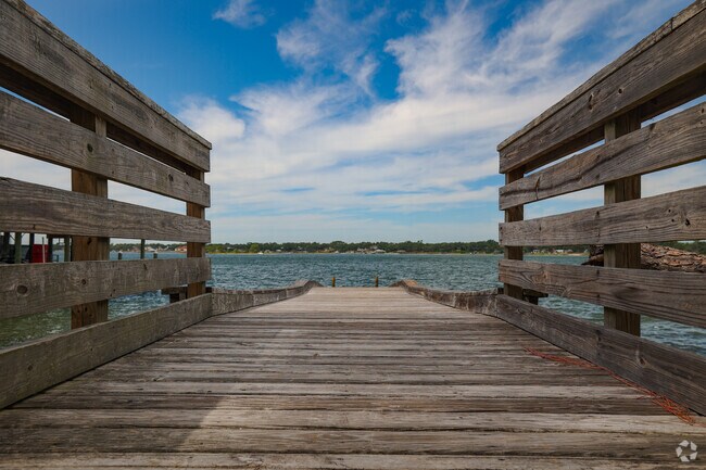 Dip your toes in the water of many bay side parks in Perdidio Key.