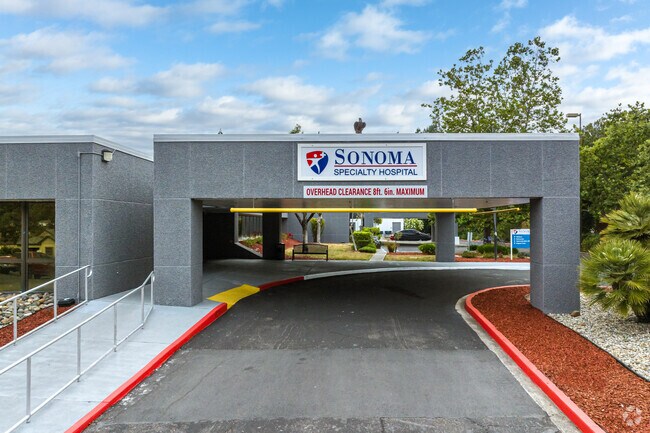 In Sebastopol, 20 minutes from Bodega Bay, there is a hospital.