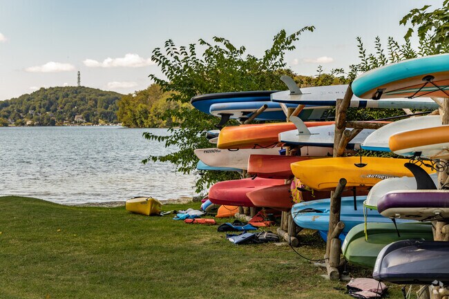 Lake Mahopac offers easy access to boating and kayaking, making it a highlight of Carmel living.